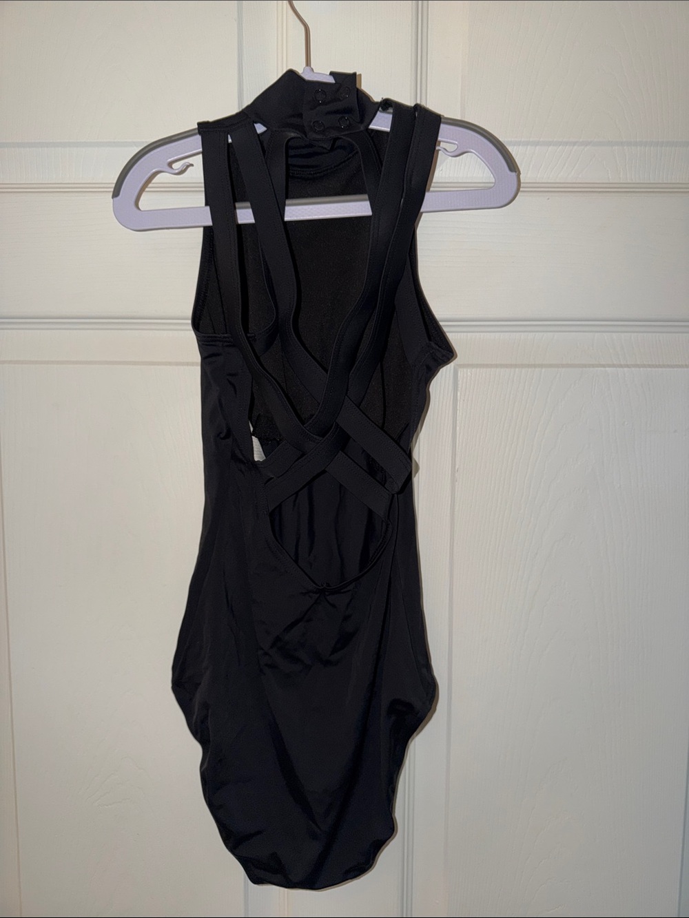 balera Black High-Neck Sleeveless Dance Bodysuit - Picture 2 of 3